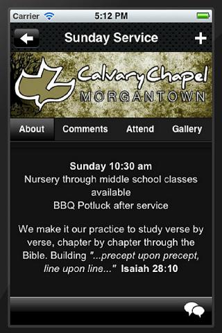 【免費教育App】Calvary Chapel Morgantown-APP點子