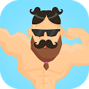 Happy Flappy Beard mobile app icon