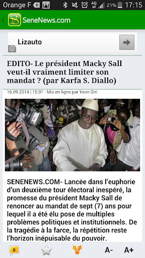 【免費新聞App】SeneNews.com - Actu du Sénégal-APP點子