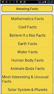 Download Amazing Facts APK for Android