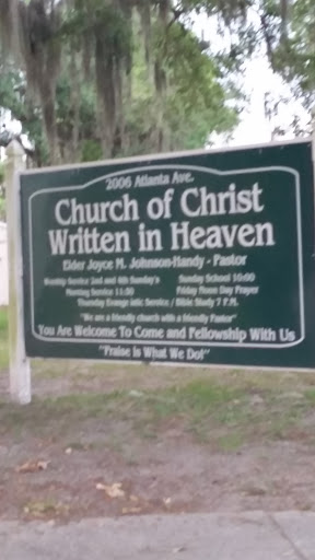 Church of Christ Written in Heaven