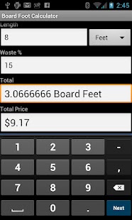 How to mod Board Foot Calculator 1.2.8 apk for bluestacks