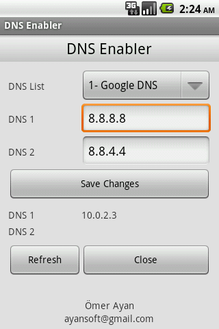 DNS Enabler