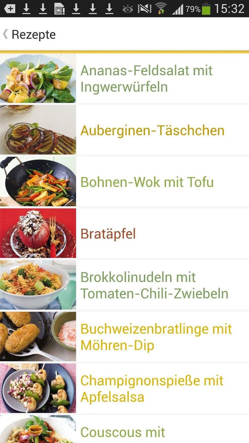 Vegan kochen Screen 3