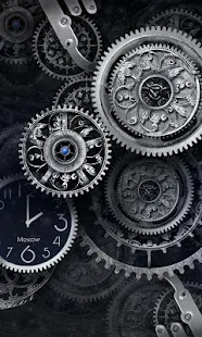 Black Clock Live Wallpaper HD - screenshot thumbnail
