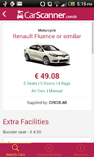 Rent a car - Carscanner.com.tr Screenshots 4