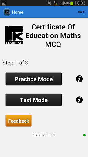 Certificate of Education Maths