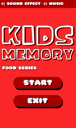 Kids Memory Food Series
