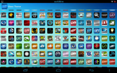 GLASS APEX/NOVA/GO/SMART THEME - screenshot thumbnail