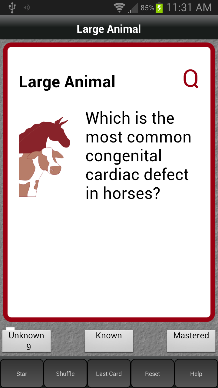 Veterinary Board Exam Review Screen 3