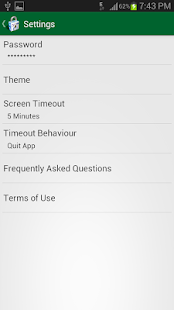 Password Vault Screenshot