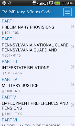 PA Military Affairs Code