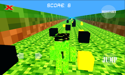 Pixel Running 3D poster 6