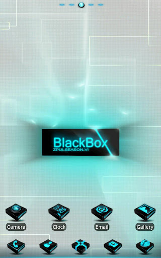 Blackbox GO LauncherEX Theme v1.2 APK