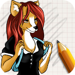 Cover Image of Télécharger Art Drawings: Furry 2.01 APK