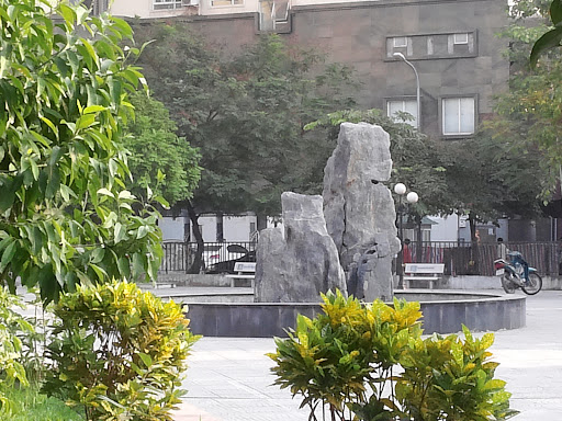 Stone In Fountain