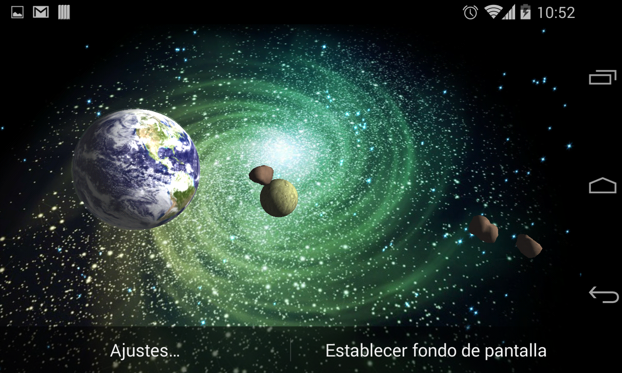 3D Galaxy Live Wallpaper Android Apps On Google Play