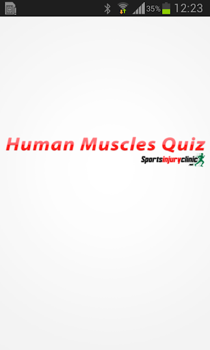 Human Muscles Quiz