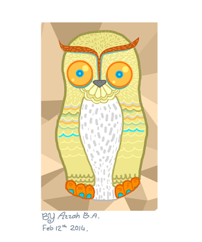 Owl nesting doll