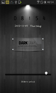 How to install dark gray GO locker theme 1.00 mod apk for android