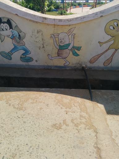 Micky and Tweety Mural