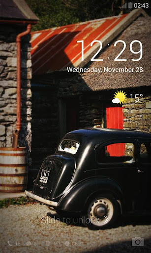 Vintage Car Dodol Locker Theme