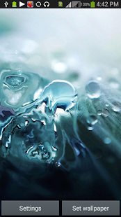 Lastest G3 Raindrops Live HD Wallpaper APK