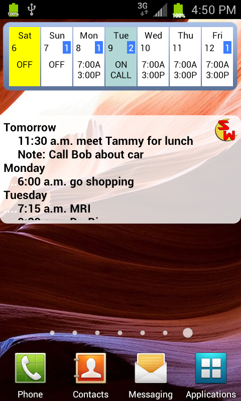 Shift Worker Screen 3