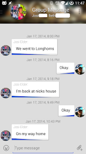 Free Download EvolveSMS Blue Stretch APK