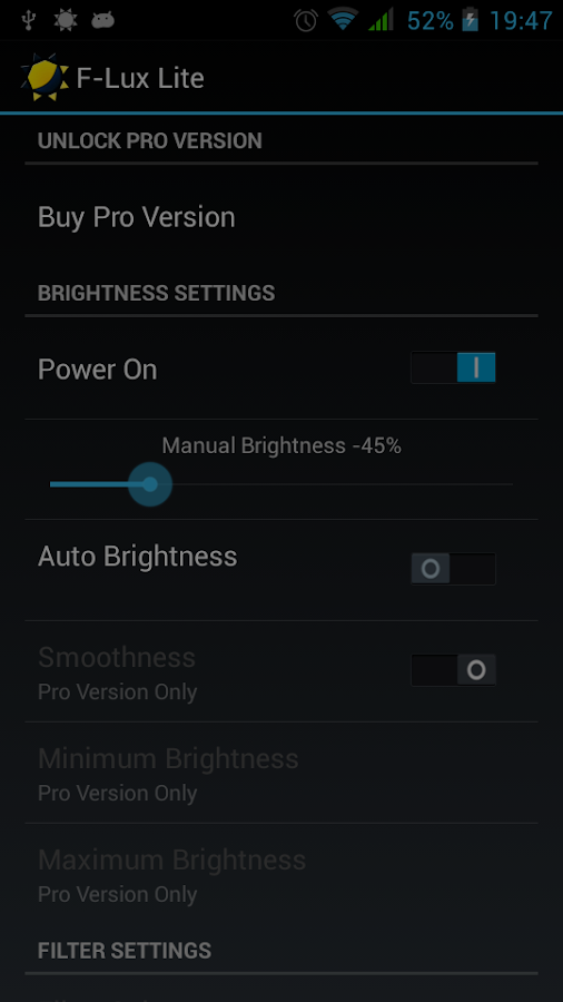 app for brightness control