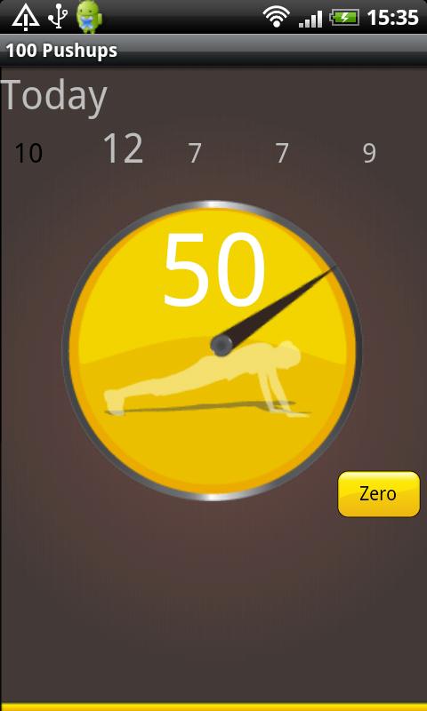 Hundred Pushups Screen 3