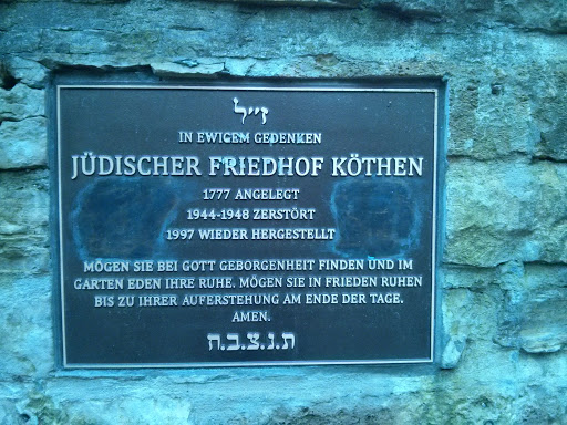 Jüdischer Friedhof Köthen