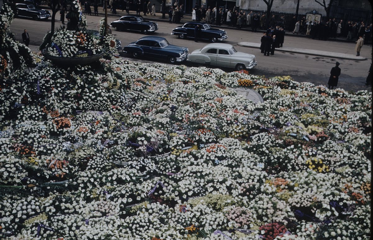 Eva Peron's Funeral