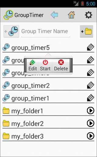 For Work : GroupTimer