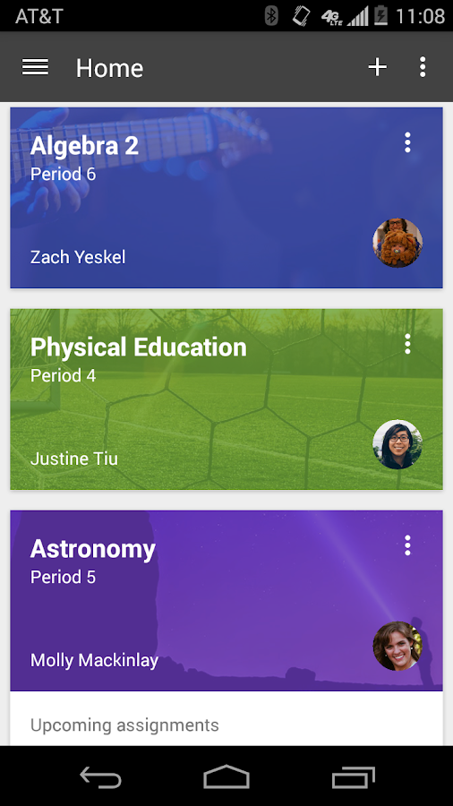 Google Classroom Google Play の Android アプリ