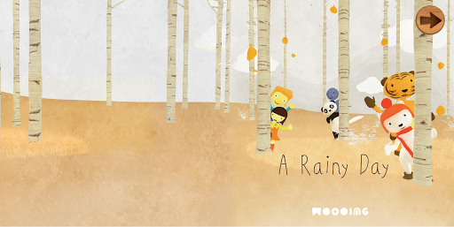 kids app book: A Rainy Day