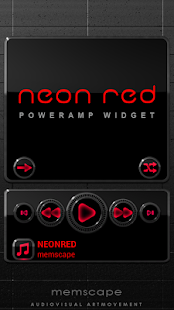 How to get Poweramp Widget NEON RED lastet apk for bluestacks