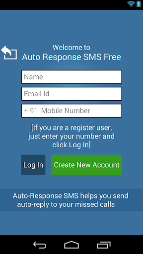 Auto-Response SMS Free