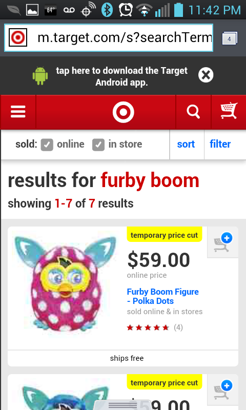 Find A Furby BOOM! Screen 3