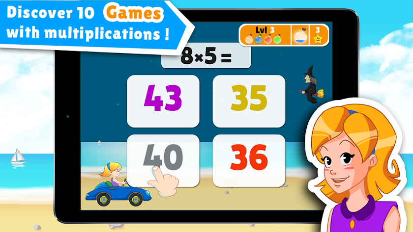 Multiplication Screen 2