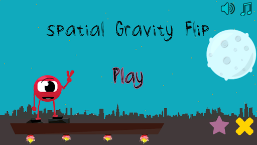Spatial Gravity Flip