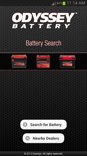 ODYSSEY® Battery Search
