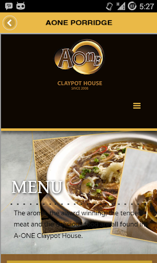 【免費生活App】AONE Claypot House-APP點子