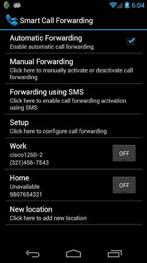 Smart Call Forwarding Lite