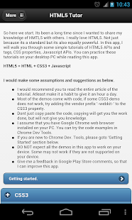 HTML5 Tutor