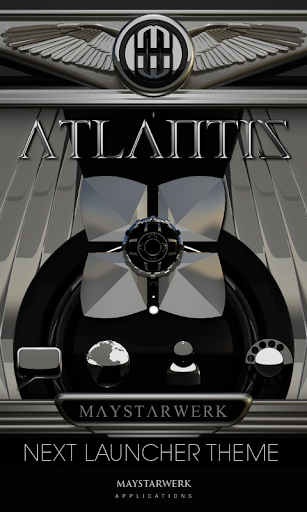 Next Launcher Theme Atlantis