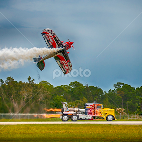 The Race Is On by Sandy Friedkin - Transportation Airplanes