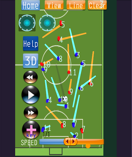 無料运动AppのサッカーボールタクティクスボードMINI|記事Game