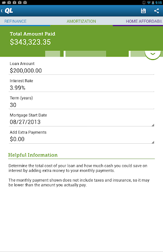 【免費財經App】Mortgage Calculator by QL-APP點子