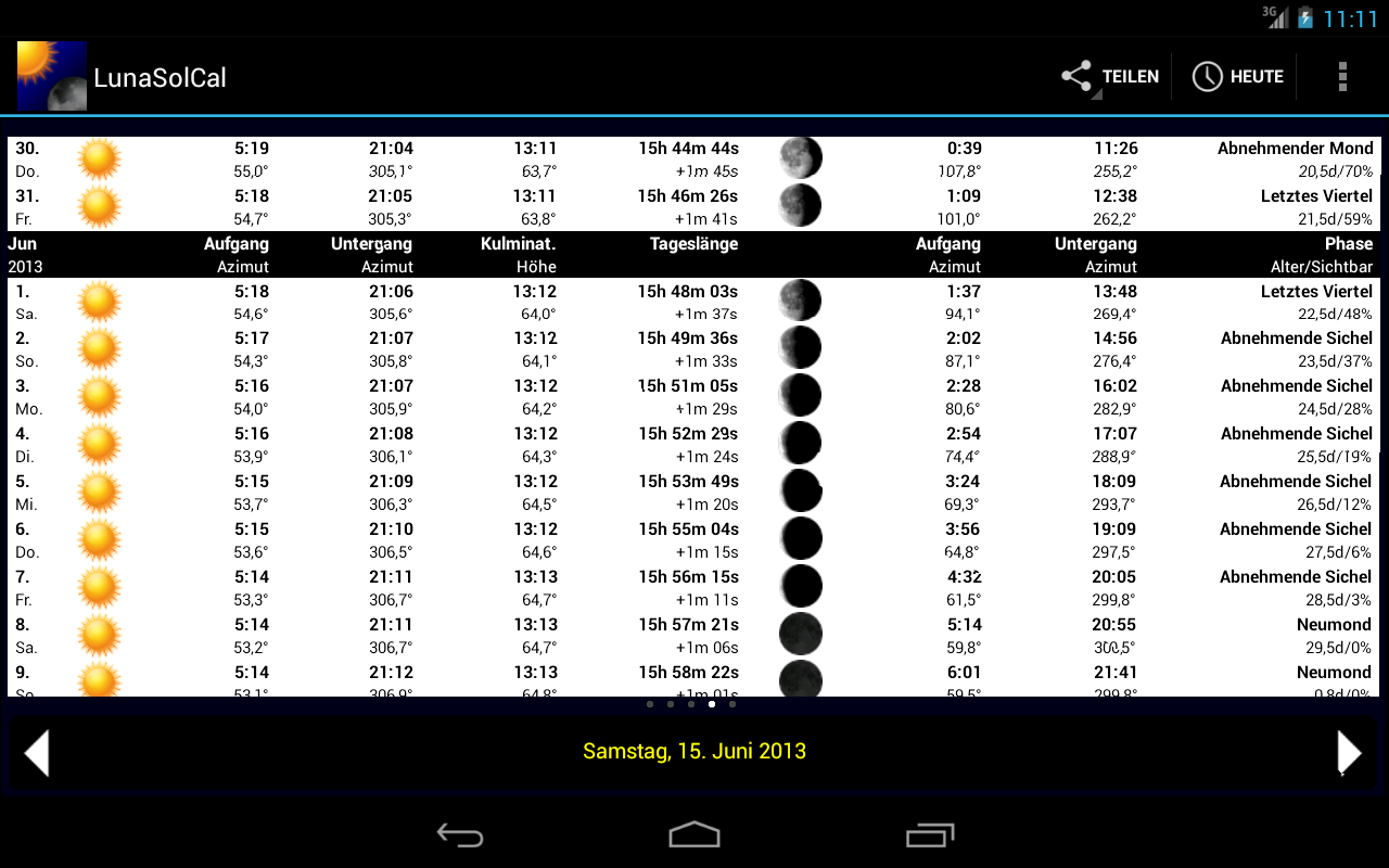 LunaSolCal Mobile – Android-Apps auf Google Play
